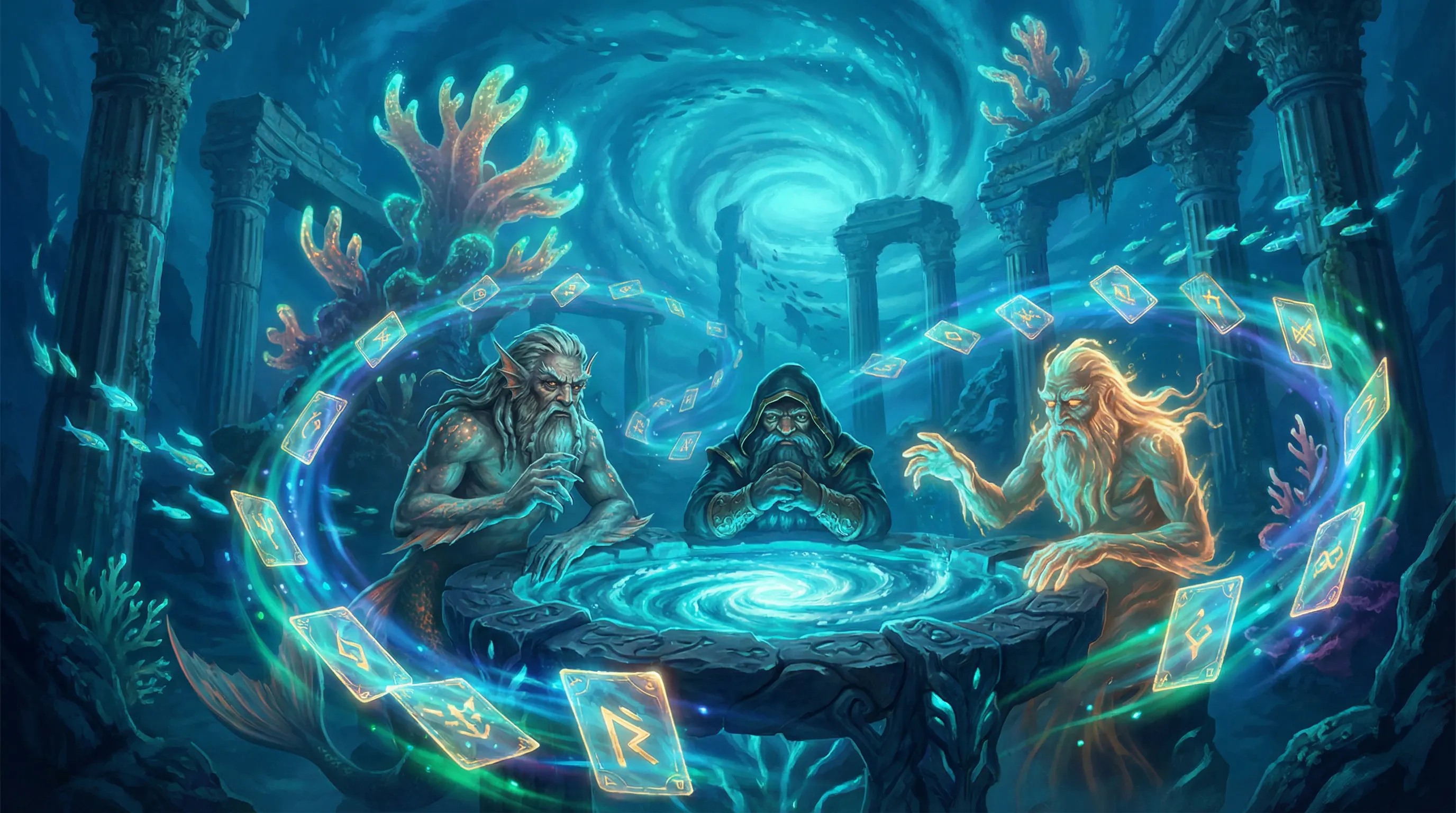 开元棋牌漩涡斗地主海底旋涡牌桌